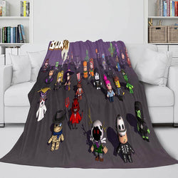 Roblox Blanket Flannel Fleece Blanket (Online Order Only)