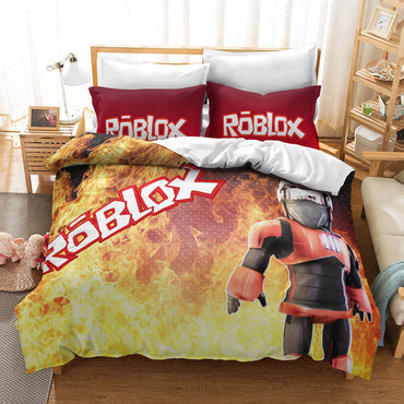 Roblox Pattern Bedding Set Quilt Cover Without Filler (Online Order Only)
