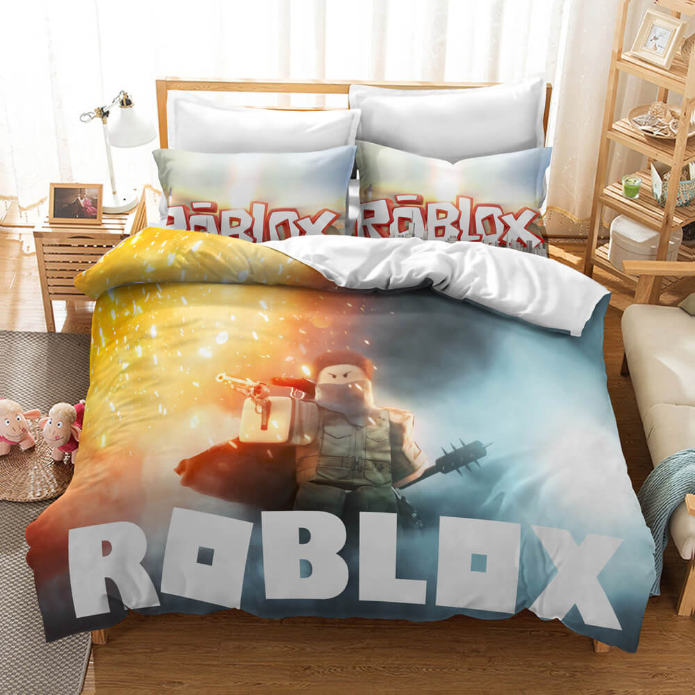 Roblox Pattern Bedding Set Quilt Cover Without Filler (Online Order Only)