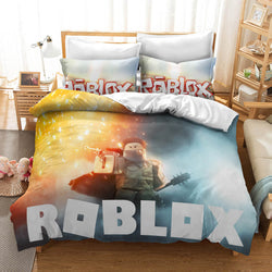 Roblox Pattern Bedding Set Quilt Cover Without Filler (Online Order Only)