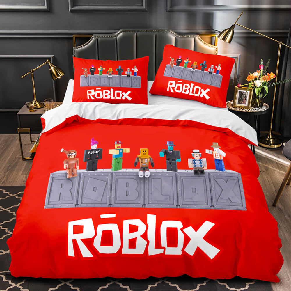 Game Roblox Bedding Set Quilt Cover Room Decoration (Online Order Only)