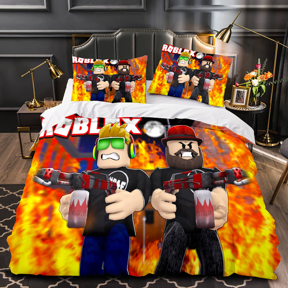 Game Roblox Bedding Set Quilt Cover Room Decoration (Online Order Only)