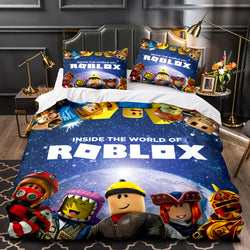 Game Roblox Bedding Set Quilt Cover Room Decoration (Online Order Only)