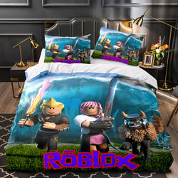 Game Roblox Bedding Set Quilt Cover Room Decoration (Online Order Only)