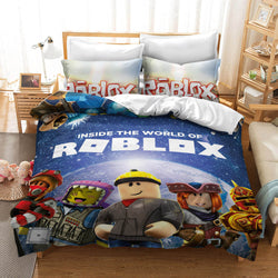 Roblox Kids Bedding Set Quilt Covers Room Decoration (Online Order Only)