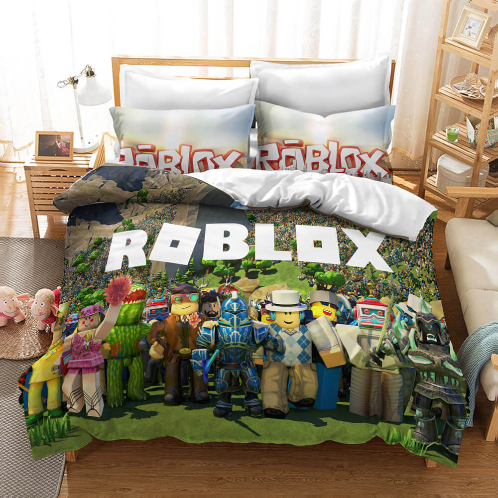 Roblox Kids Bedding Set Quilt Covers Room Decoration (Online Order Only)