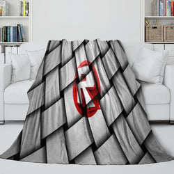 Roblox Pattern Blanket Flannel Throw Room Decoration (ONLINE ORDER ONLY)