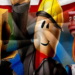 Roblox Pattern Blanket Flannel Throw Room Decoration (Online Order Only)