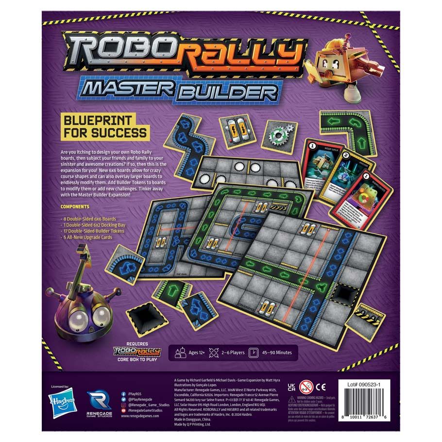 Robo Rally: Master Builder Expansion (ONLINE ORDER ONLY)