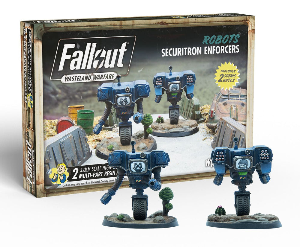 Fallout: Wasteland Warfare - Robots - Securitron Enforcers (ONLINE ORDER ONLY)