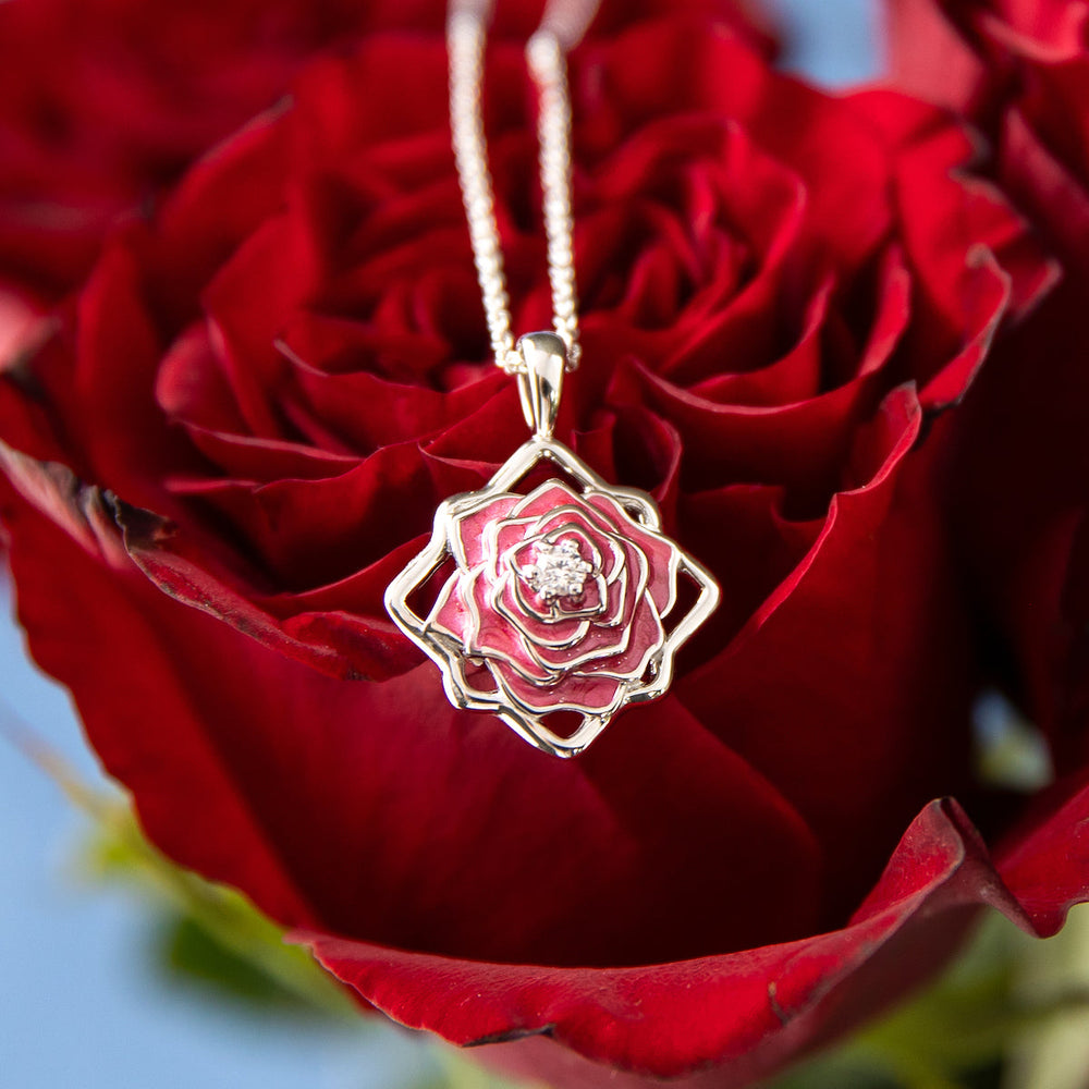 Disney X RockLove BEAUTY AND BEAST Belle Keepsake Necklace (ONLINE ORDER ONLY)