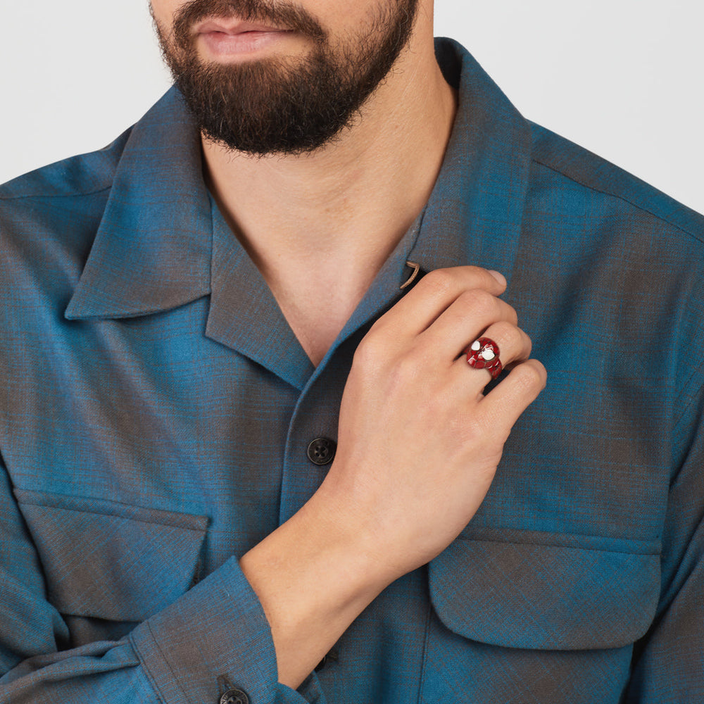 Marvel X RockLove SPIDER-MAN Peter Parker Mask Ring (ONLINE ORDER ONLY)