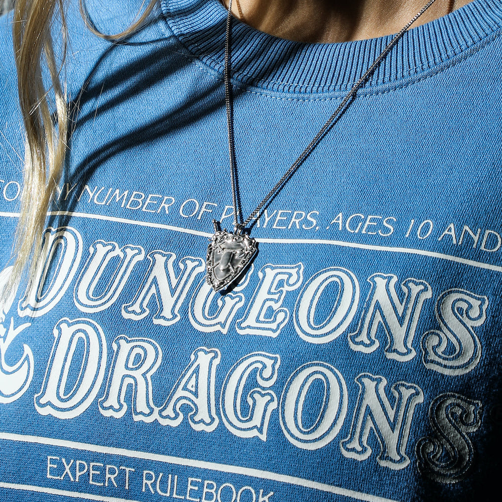 Dungeons and Dragons X RockLove Fighter Sword and Shield Necklace (ONLINE ORDER ONLY)
