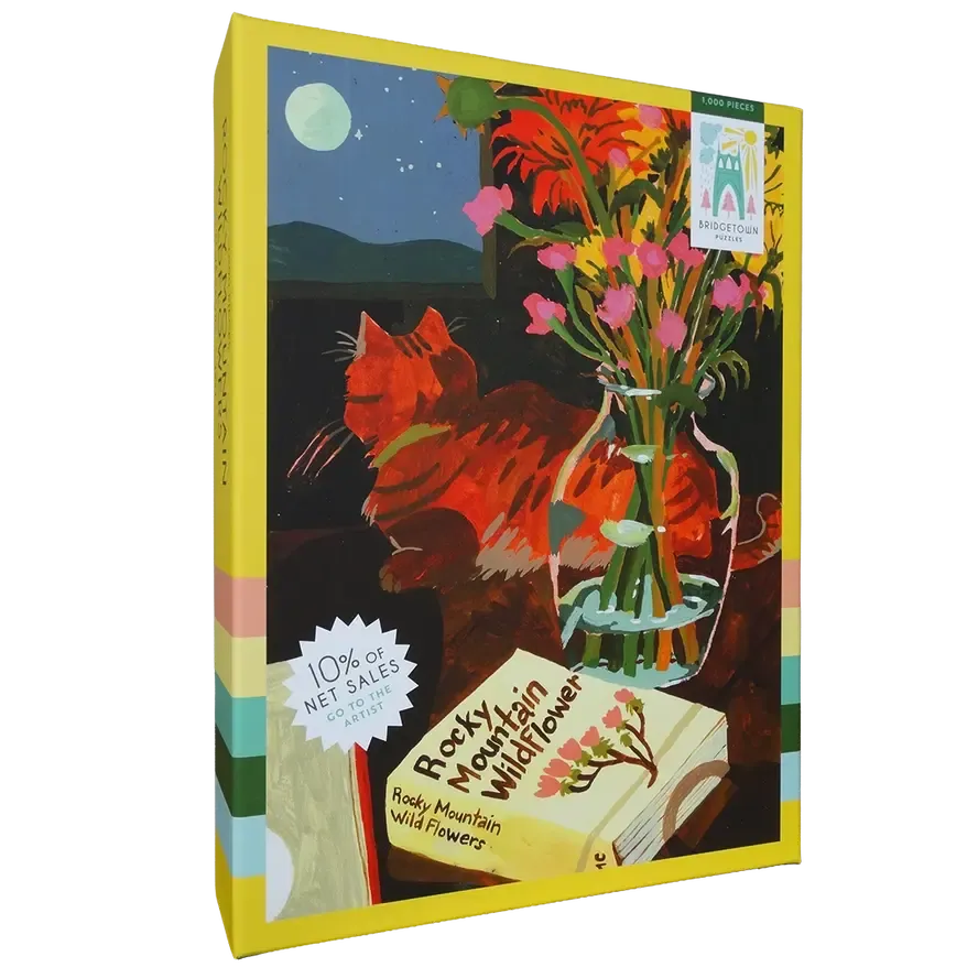 Rocky Mountain Flowers by Allie Yacina 1000 Piece Jigsaw Puzzle Bridgetown