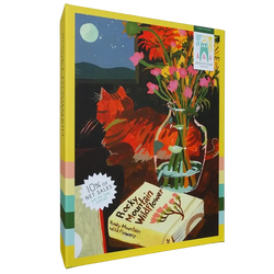 Rocky Mountain Flowers by Allie Yacina 1000 Piece Jigsaw Puzzle Bridgetown