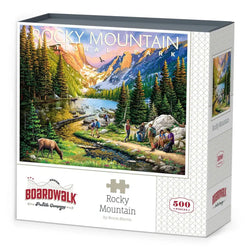 Rocky Mountain National Park 500 Piece Jigsaw Puzzle Boardwalk (ONLINE ORDER ONLY)