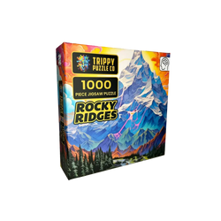 Rocky Ridges 1000 Piece Jigsaw Puzzle Trippy (ONLINE ORDER ONLY)