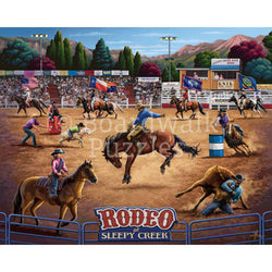 Rodeo at Sleepy Creek 210 Piece Jigsaw Puzzle Boardwalk (ONLINE ORDER ONLY)