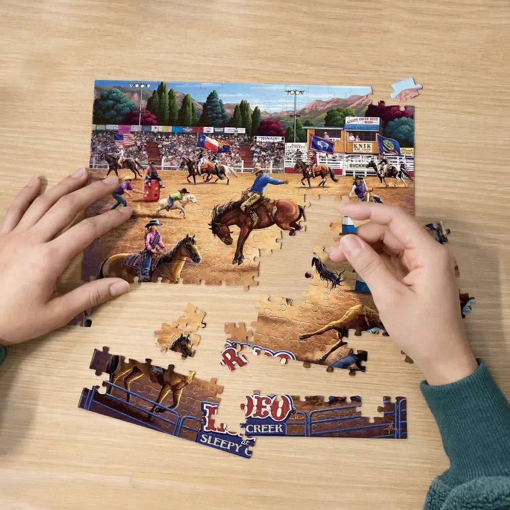 Rodeo at Sleepy Creek 210 Piece Jigsaw Puzzle Boardwalk (ONLINE ORDER ONLY)