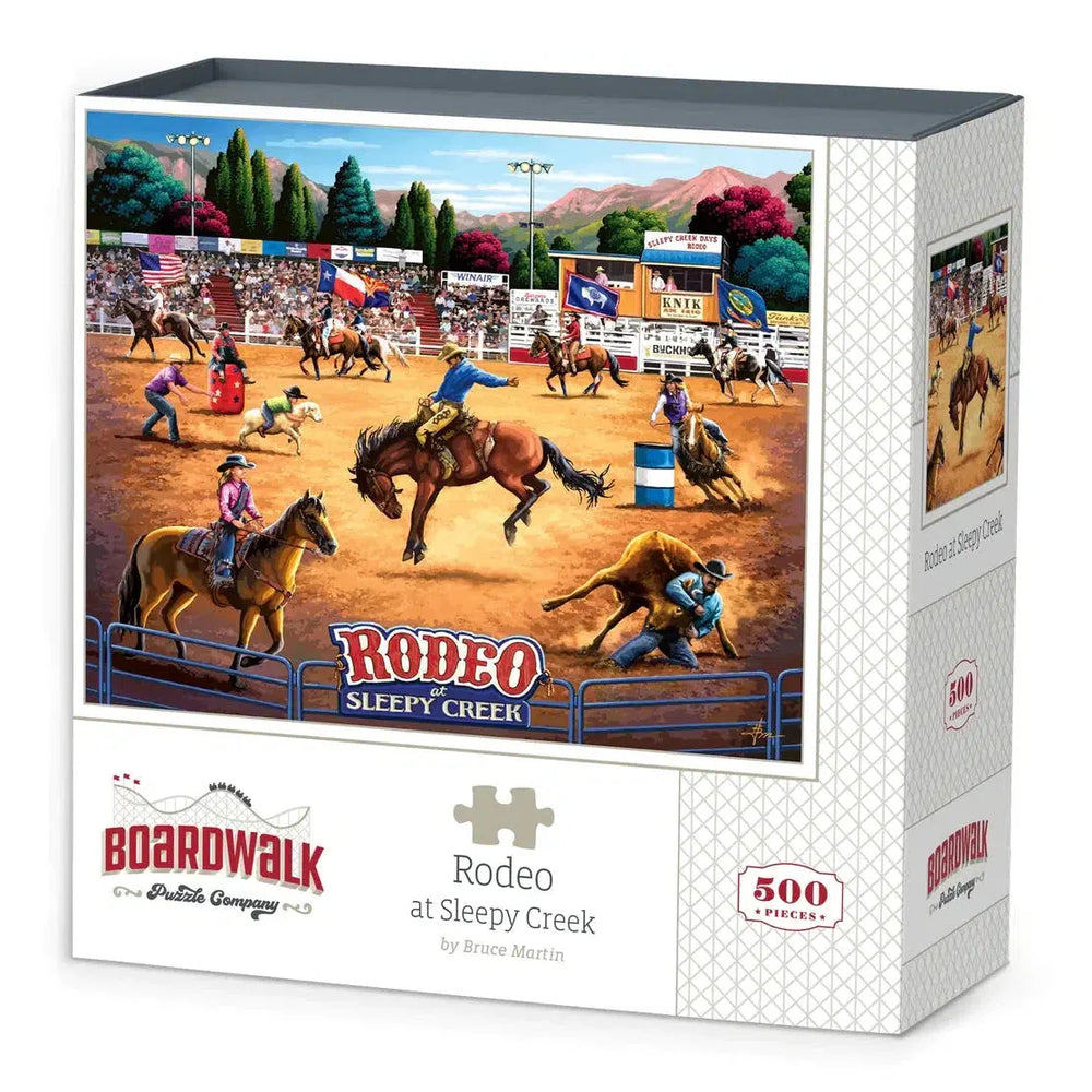 Rodeo at Sleepy Creek 500 Piece Jigsaw Puzzle Boardwalk (ONLINE ORDER ONLY)