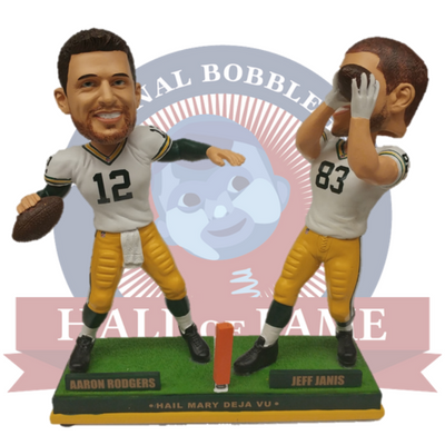 Rodgers to Janis Hail Mary Bobblehead (ONLINE ORDER ONLY)