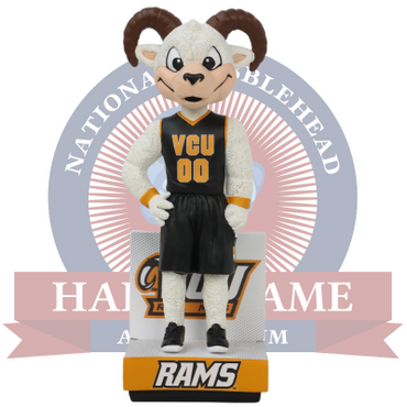 Rodney the Ram VCU Rams Mascot Bobblehead (ONLINE ORDER ONLY)
