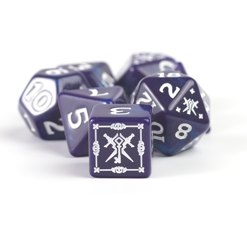 D&D Adventure Dice Set - Rogue Edition | Purple 15pc Collection (ONLINE ORDER ONLY)