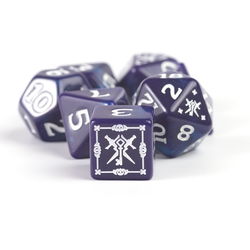 D&D Adventure Dice Set - Rogue Edition | Purple 15pc Collection (ONLINE ORDER ONLY)