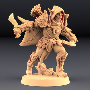 3D Printed Artisan Guild Deepwood Alfar Rogues Deepwood Alfar Set 28mm 32mm (Online Only)