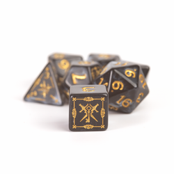 D&D Adventure Dice Set - Rogue Edition | Black 15pc Collection (ONLINE ORDER ONLY)