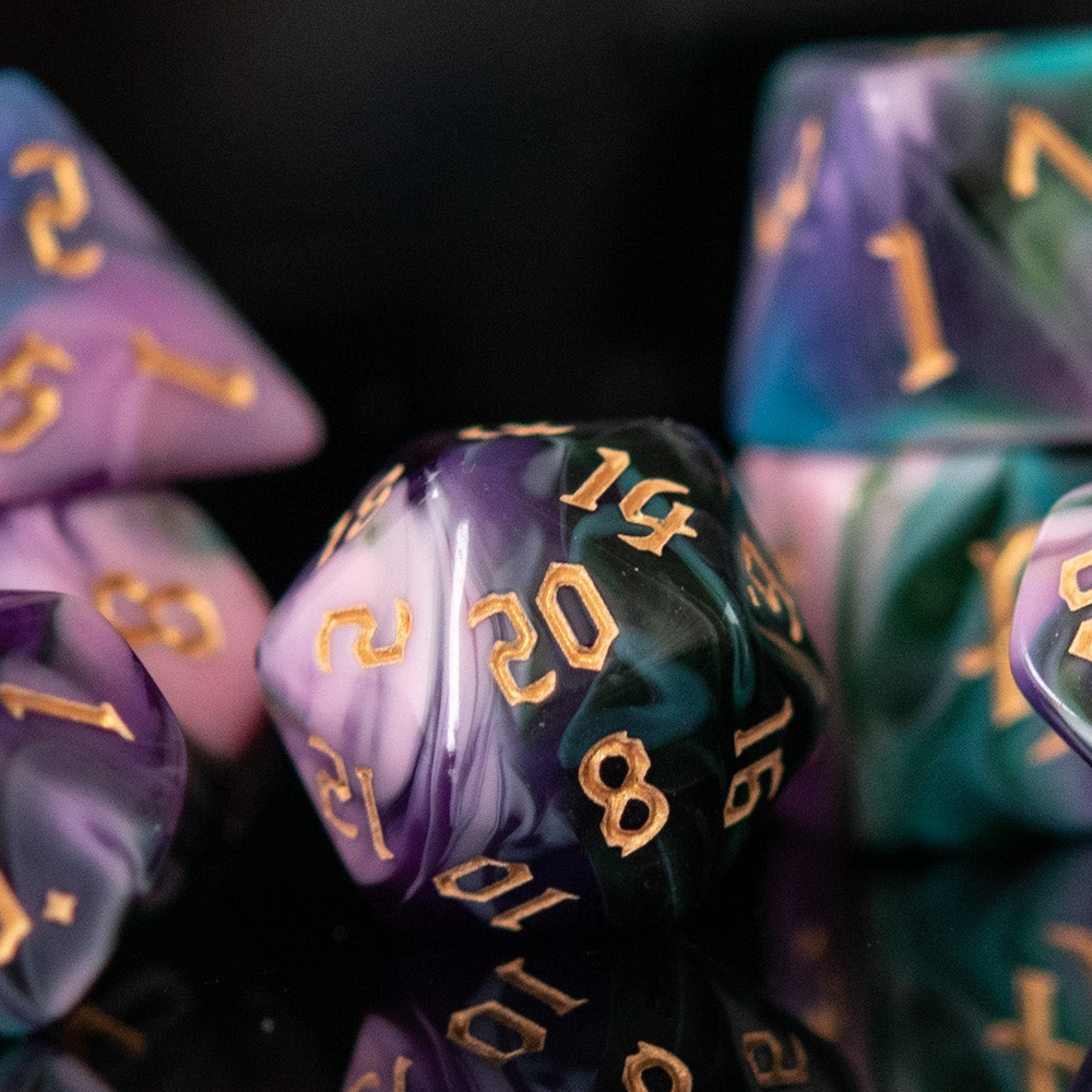 Pre-Order || Rogue Class Acrylic Dice Set