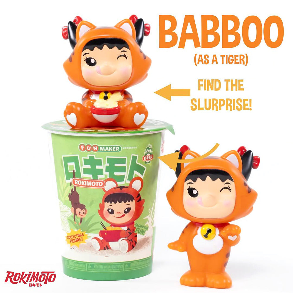 Rokimoto by Funmaker Inc - Babboo (As a Tiger) *Shot at Slurprise Chase* (Online Order Only)