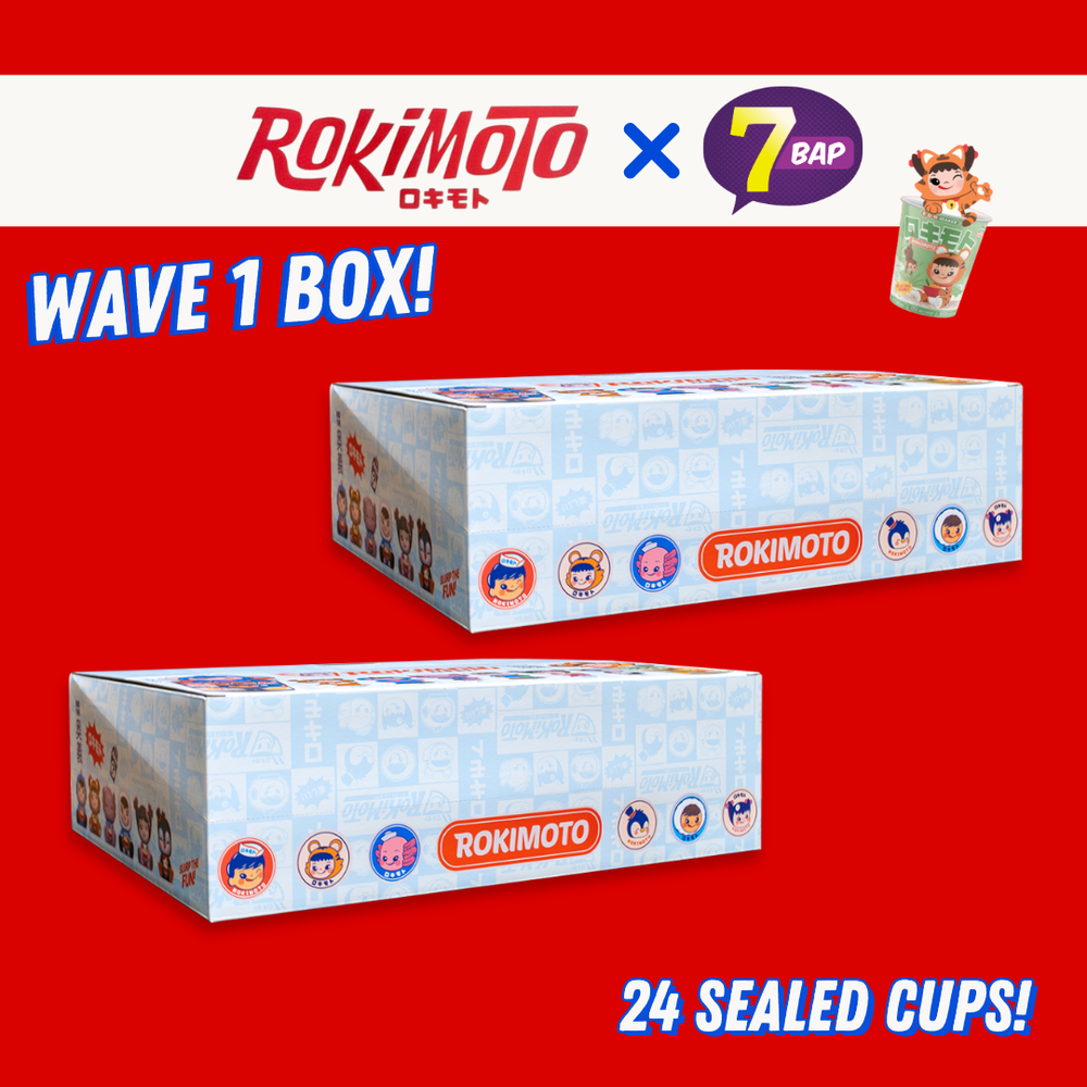 Rokimoto by Funmaker Inc - Sealed Case of 24 Wave 1 *Shot at Slurprise Chase* (Online Order Only)
