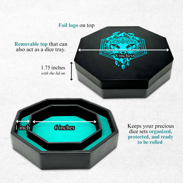 Roll for Adventure Holographic - Tray of Holding™ Dice Tray by Norse Foundry (ONLINE ORDER ONLY)