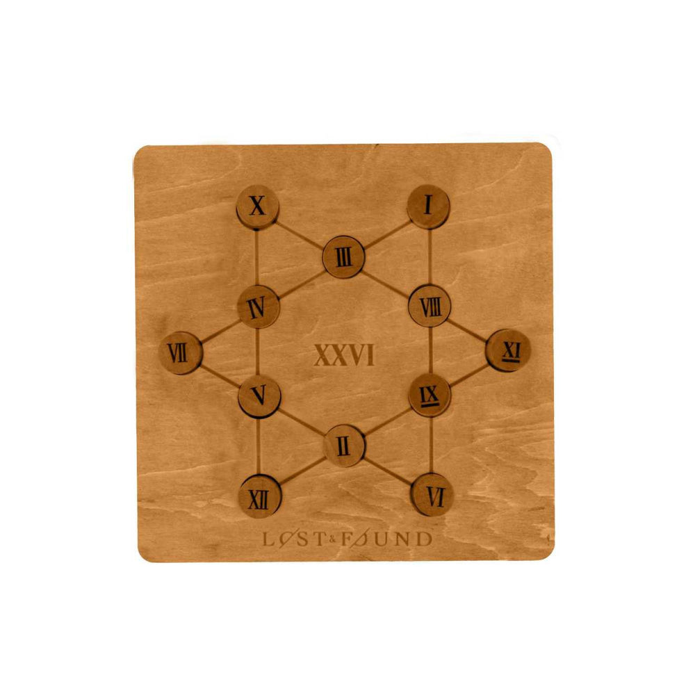 Roman Numeral Brain Teaser Puzzle Professor Puzzle (ONLINE ORDER ONLY)