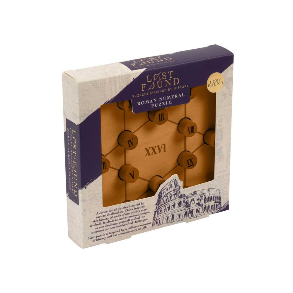 Roman Numeral Brain Teaser Puzzle Professor Puzzle (ONLINE ORDER ONLY)
