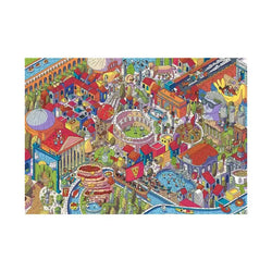 Rome "Imaginary Cities" 1000 Piece Jigsaw Puzzle Trefl