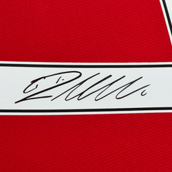 Framed Autographed/Signed Cristiano Ronaldo 35x39 Manchester United Red 2008 Soccer Jersey Beckett BAS COA (ONLINE ORDER ONLY)