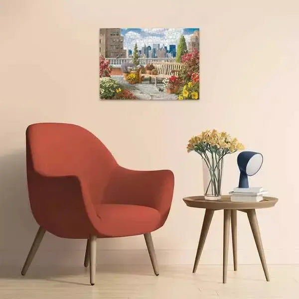 Rooftop Garden 500 Large Piece Jigsaw Puzzle Ravensburger