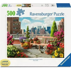 Rooftop Garden 500 Large Piece Jigsaw Puzzle Ravensburger