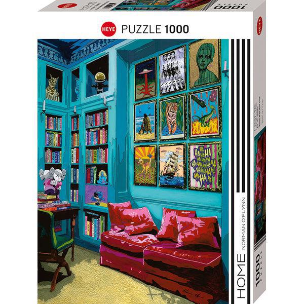 Room with Red Sofa Home 1000 Piece Jigsaw Puzzle Heye (ONLINE ORDER ONLY)