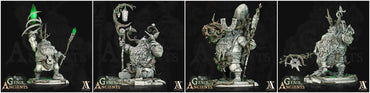 3D Printed Archvillain Games Nature's Wrath Genir Ancients - Rootals 28mm 32mm D&D (Online Only)