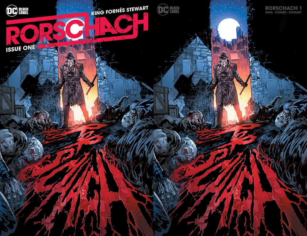 Rorschach #1 (Of 12) Ken Lashley Variant Watchmen (Mr) (10/14/2020) DC (ONLINE ORDER ONLY)