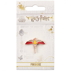 Harry Potter Fawkes Phoenix Rose Gold Plated Enamel Pin (Online Order Only)