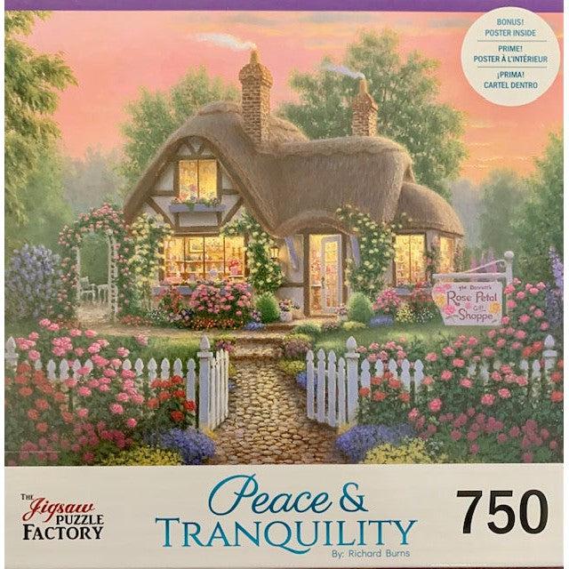 Rose Petal Shoppe Peace & Tranquility 750 Piece Jigsaw Puzzle Leap Year (ONLINE ORDER ONLY)