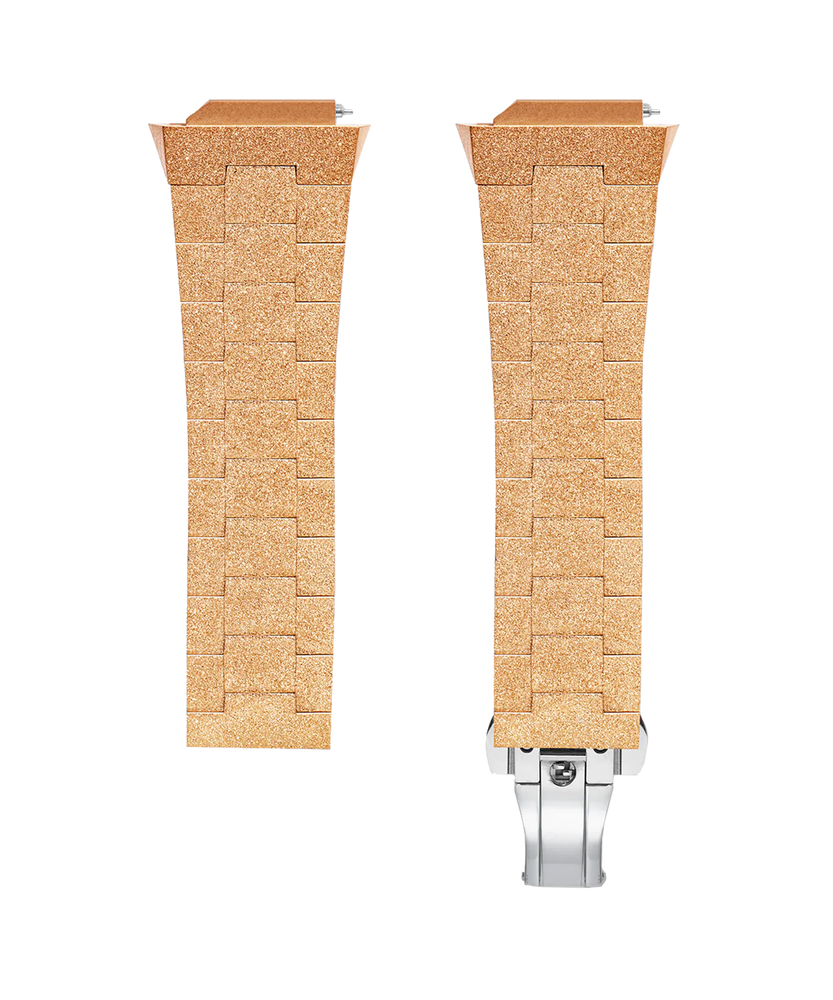 Star Dust I Frosted Rose Gold Watchband (Online Only)