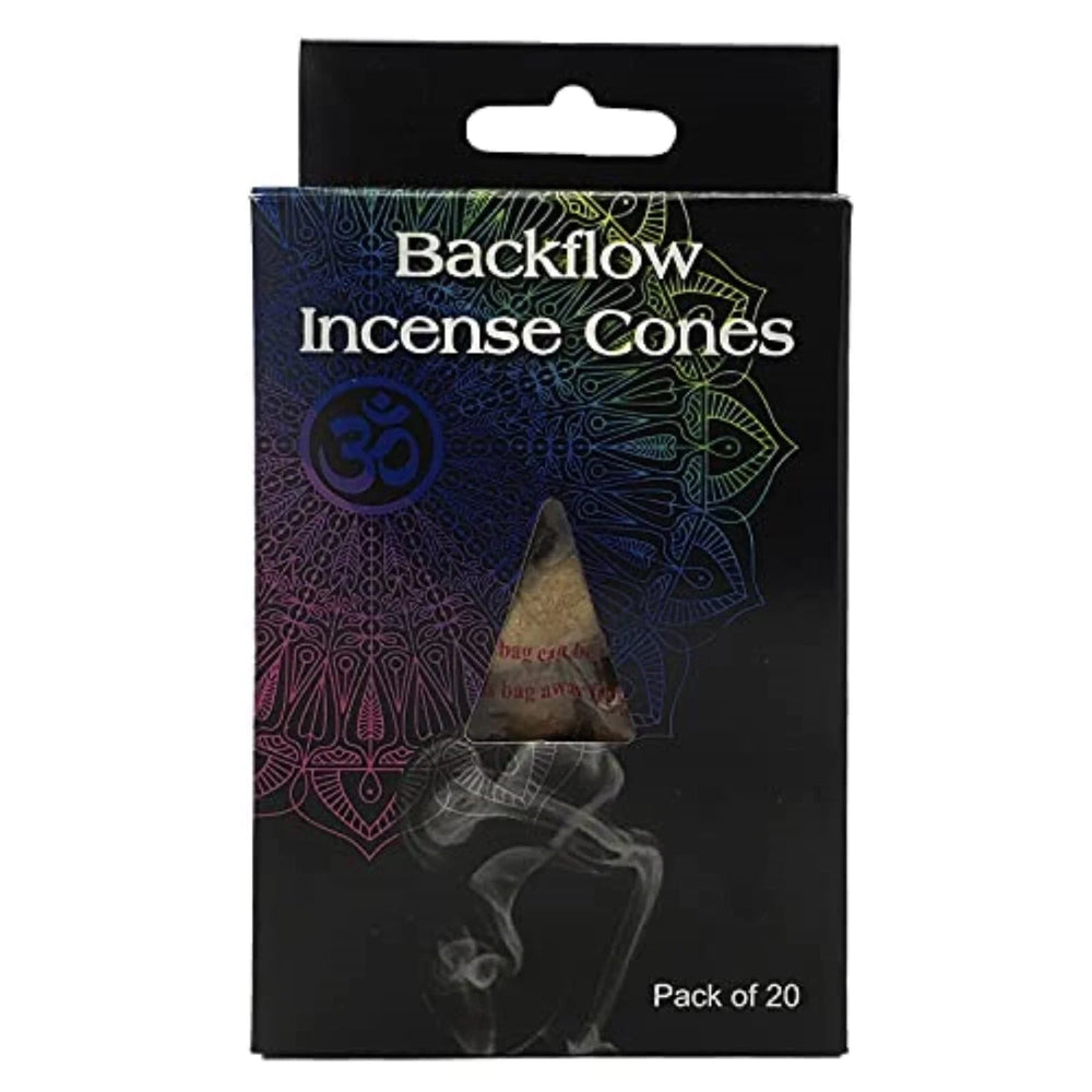Rose Scent Backflow Incense Cones Pack of 20 (Online Order Only)