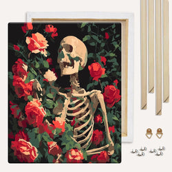 Rose Skull - Paint By Numbers Kit