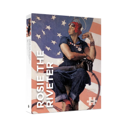 Rosie the Riveter by Rockwell 500 Piece Jigsaw Puzzle Pomegranate