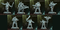3D Printed Archvillain Games Rotting Legionnaire The Transcended Resurgence 28 32mm D&D (Online Only)